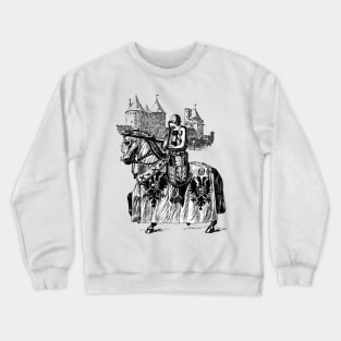 Knight on a horse Crewneck Sweatshirt